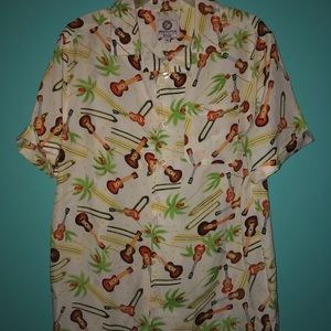 Ukulele Hawaiian Shirt